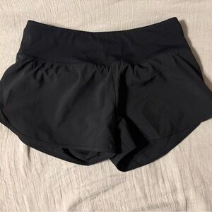 Women's Black Athletic Shorts